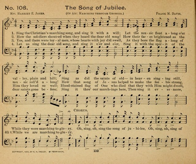 Sun-Shine Songs: for the Sunday School page 110