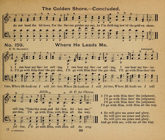 Sun-Shine Songs: for the Sunday School page 167