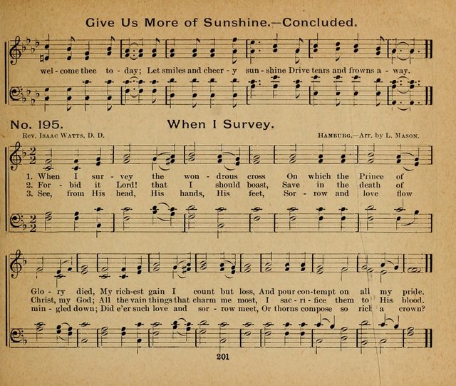 Sun-Shine Songs: for the Sunday School page 207