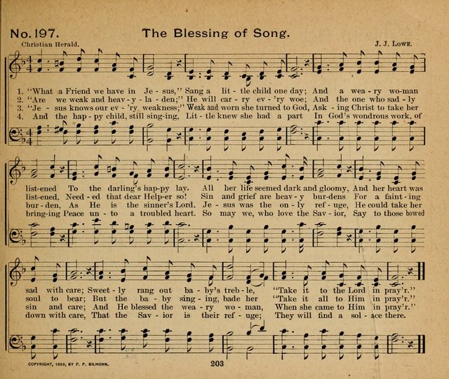 Sun-Shine Songs: for the Sunday School page 209