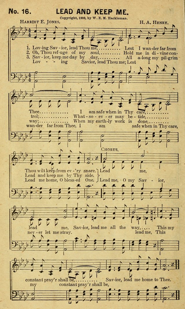 Special Songs: for Sunday schools, revival meetings, etc. page 16