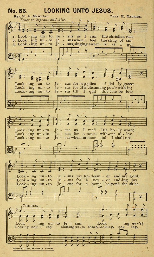 Special Songs: for Sunday schools, revival meetings, etc. page 86