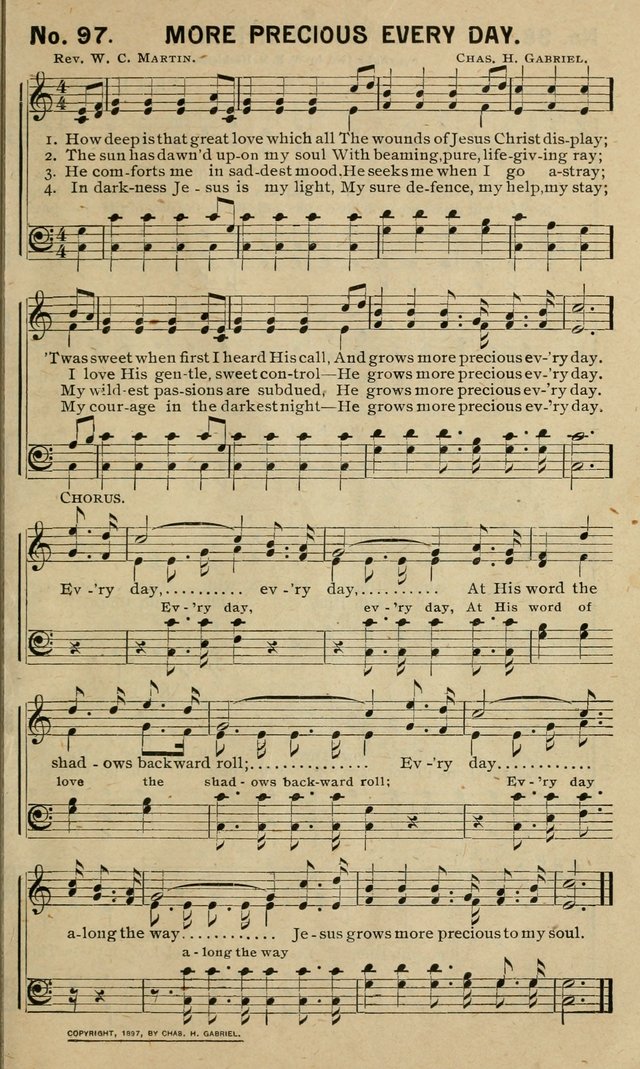 Special Songs: for Sunday schools, revival meetings, etc. page 97