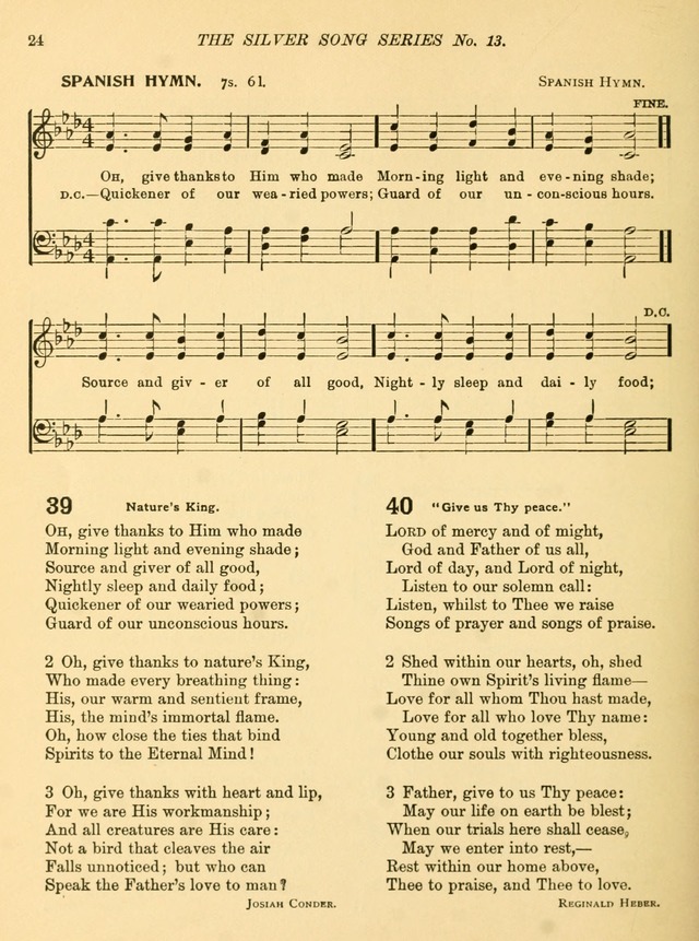 Sacred Songs for School Use page 27