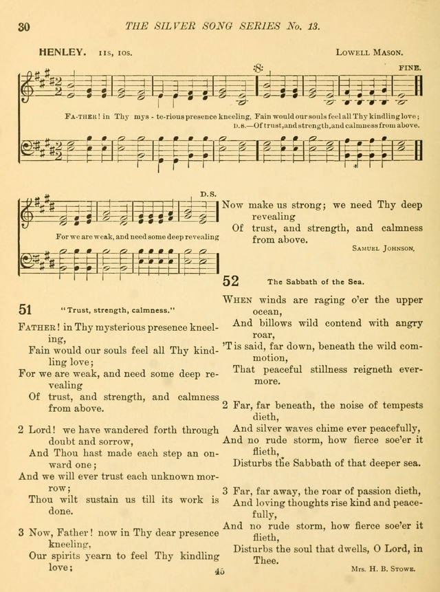 Sacred Songs for School Use page 33