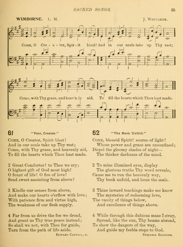 Sacred Songs for School Use page 38