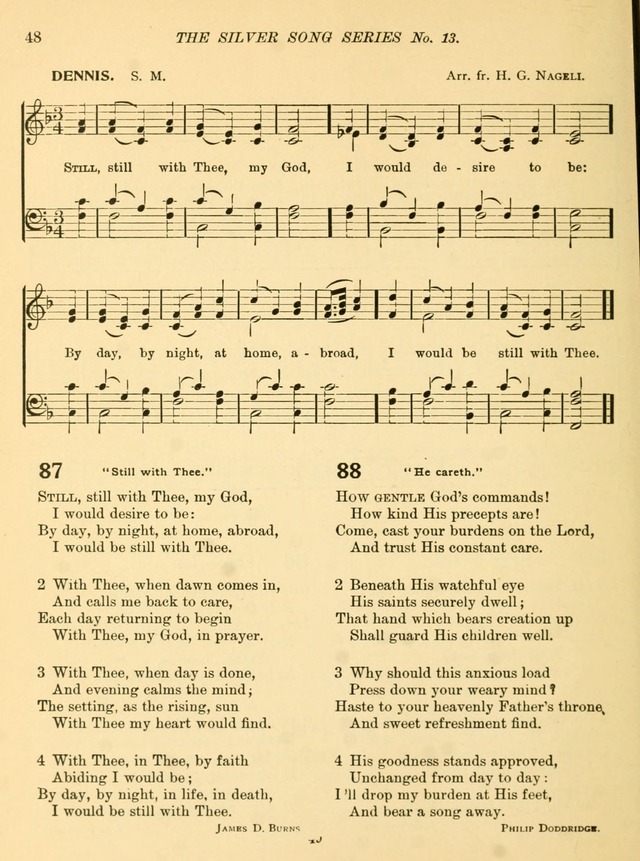 Sacred Songs for School Use page 51