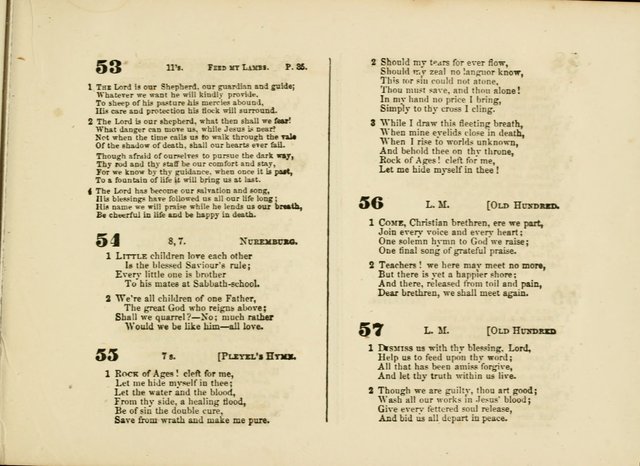 Songs for the Sabbath School and Vestry: designed especially for the Sabbath school and concert. With original and selected music page 134