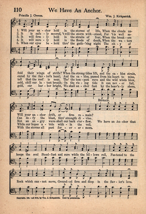 Sunday School Voices, No.2 page 110