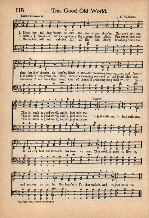 Sunday School Voices, No.2 page 118