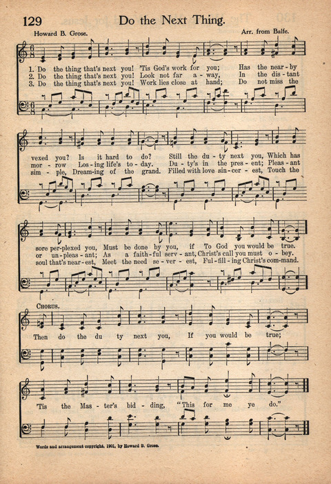 Sunday School Voices, No.2 page 129