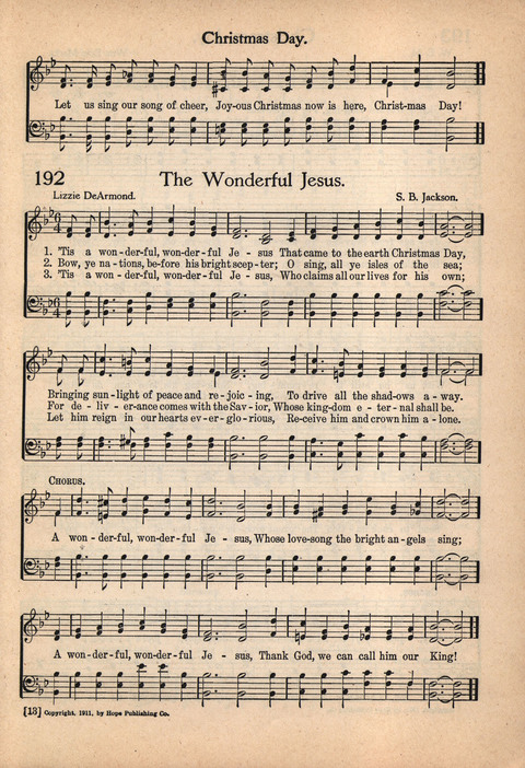 Sunday School Voices, No.2 page 191