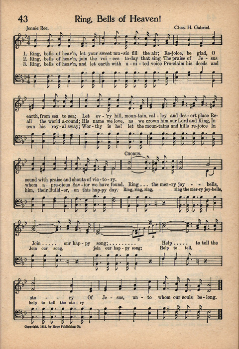 Sunday School Voices, No.2 page 43