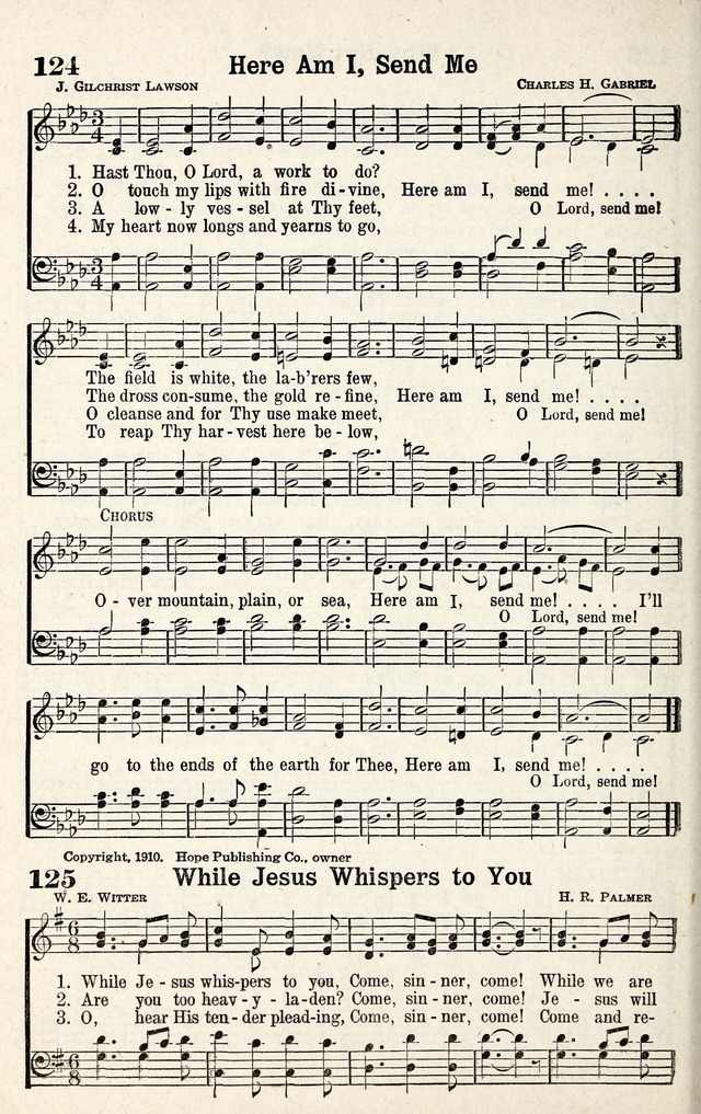 Standard Songs of Evangelism page 125