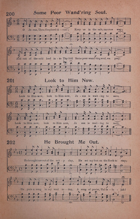 Songs of Triumph Nos. 1 and 2 Combined: 201 choice new hymns for choirs, solo singers, the home circle, etc. page 183