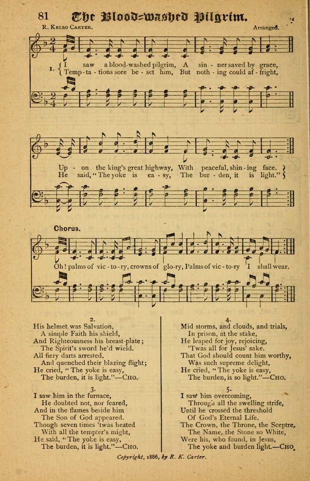 The Silver Trumpet: a collection of new and selected hymns; for use in public worship, revival services, prayer and social meetings, and Sunday schools page 64