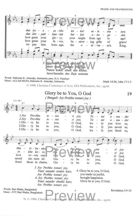 Sound the Bamboo: CCA Hymnal 2000 page 21