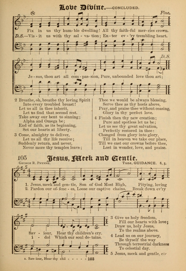 Sacred Trio: comprising Redemption Songs, Showers of Blessing, the Joyful Sound page 101