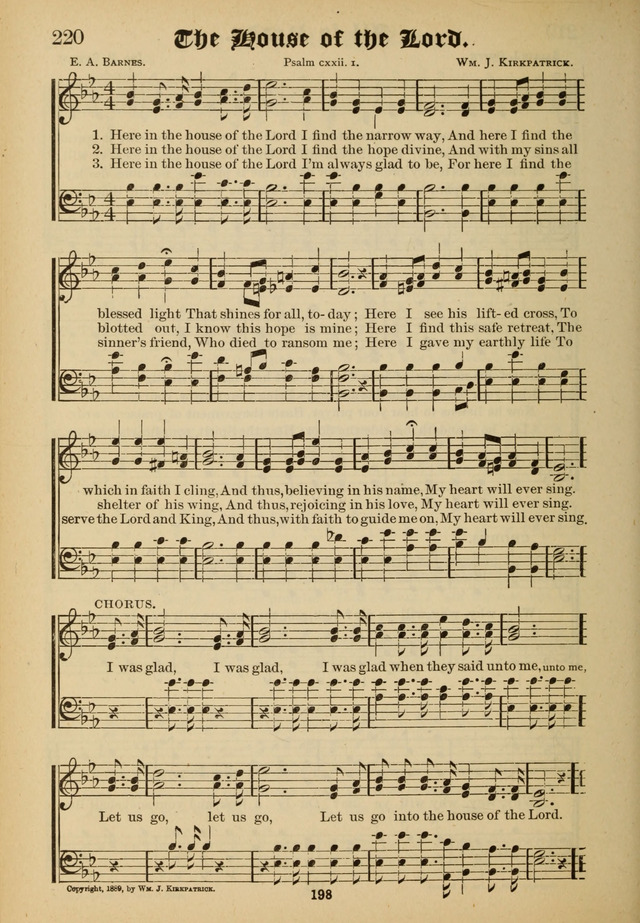 Sacred Trio: comprising Redemption Songs, Showers of Blessing, the Joyful Sound page 194