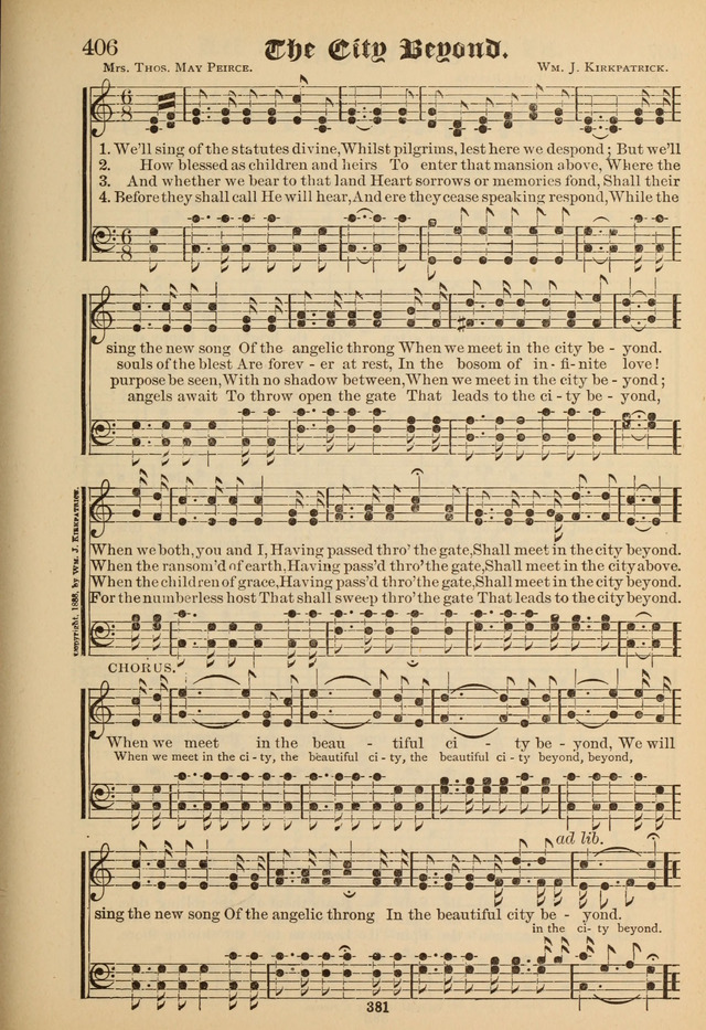 Sacred Trio: comprising Redemption Songs, Showers of Blessing, the Joyful Sound page 377