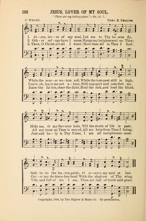 Songs Tried and Proved: for the user of prayer meetings, Sunday schools, general evangelistic work, and the home circle page 100