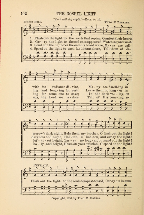 Songs Tried and Proved: for the user of prayer meetings, Sunday schools, general evangelistic work, and the home circle page 102