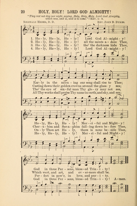 Songs Tried and Proved: for the user of prayer meetings, Sunday schools, general evangelistic work, and the home circle page 20