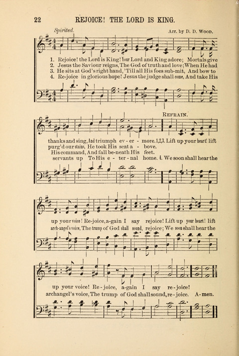 Songs Tried and Proved: for the user of prayer meetings, Sunday schools, general evangelistic work, and the home circle page 22