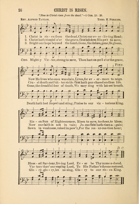 Songs Tried and Proved: for the user of prayer meetings, Sunday schools, general evangelistic work, and the home circle page 26