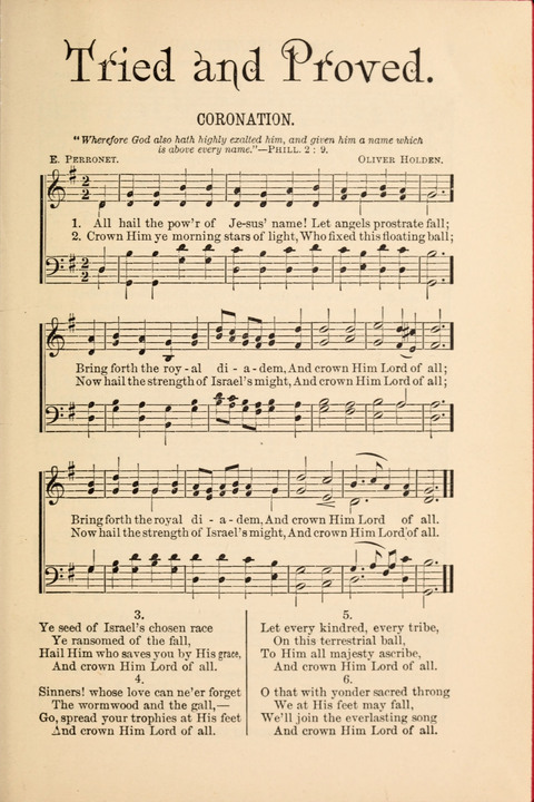 Songs Tried and Proved: for the user of prayer meetings, Sunday schools, general evangelistic work, and the home circle page 3