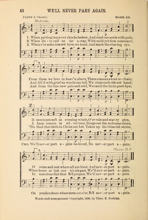 Songs Tried and Proved: for the user of prayer meetings, Sunday schools, general evangelistic work, and the home circle page 48