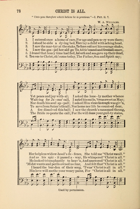 Songs Tried and Proved: for the user of prayer meetings, Sunday schools, general evangelistic work, and the home circle page 78