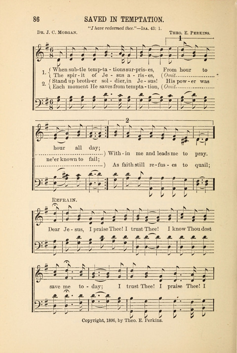 Songs Tried and Proved: for the user of prayer meetings, Sunday schools, general evangelistic work, and the home circle page 86