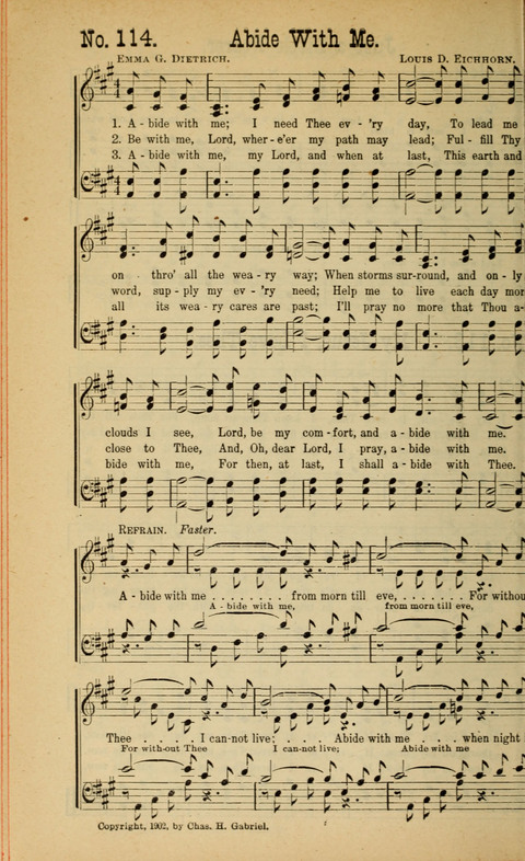 Sing Unto the Lord: A Collection of Sacred Songs page 114