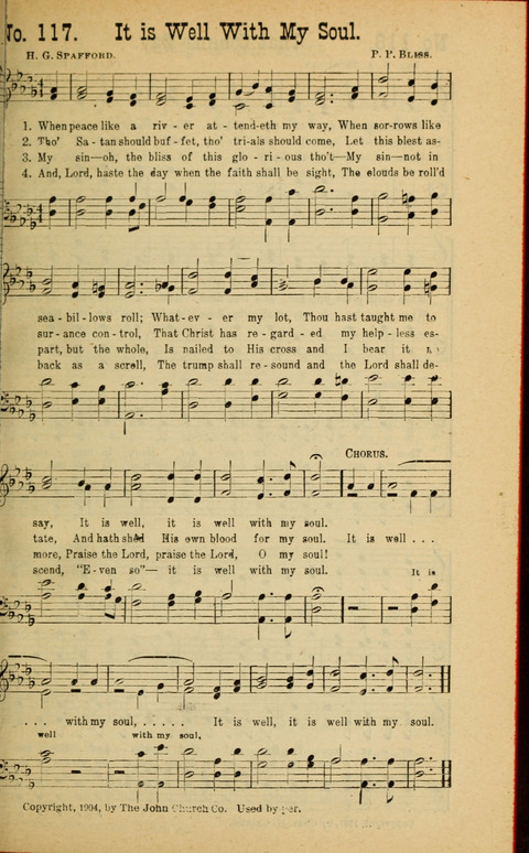 Sing Unto the Lord: A Collection of Sacred Songs page 117
