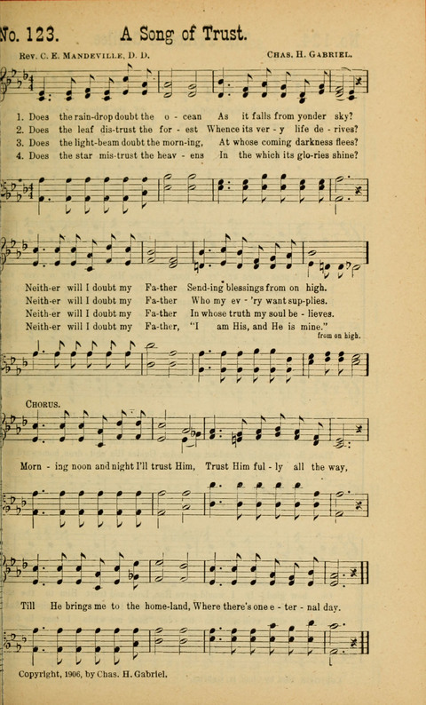 Sing Unto the Lord: A Collection of Sacred Songs page 123