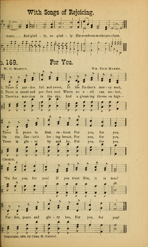 Sing Unto the Lord: A Collection of Sacred Songs page 169