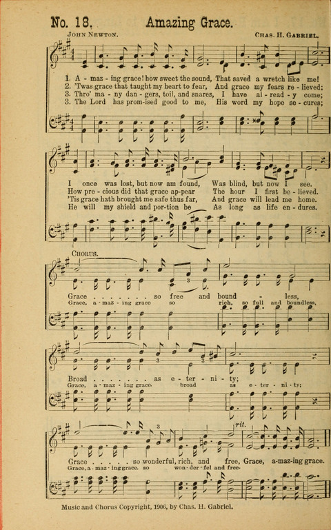 Sing Unto the Lord: A Collection of Sacred Songs page 18