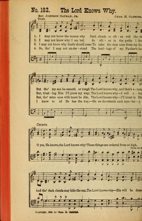 Sing Unto the Lord: A Collection of Sacred Songs page 182