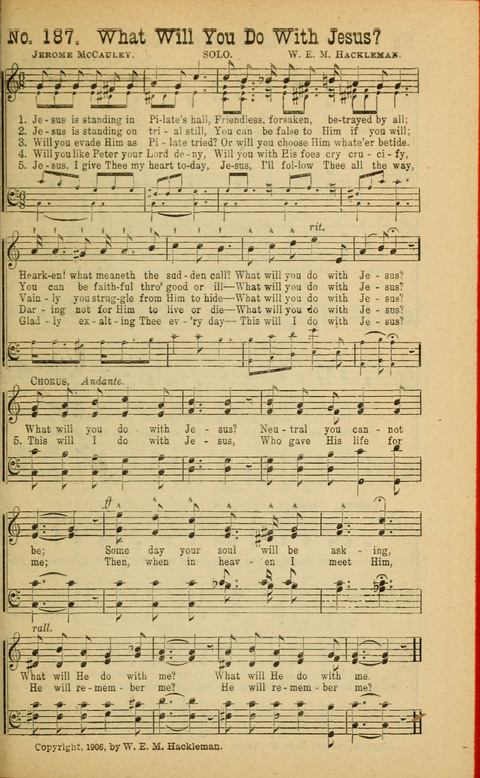 Sing Unto the Lord: A Collection of Sacred Songs page 187