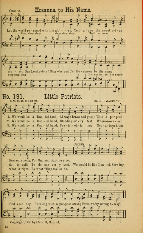 Sing Unto the Lord: A Collection of Sacred Songs page 191