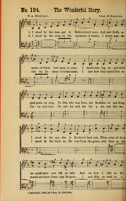 Sing Unto the Lord: A Collection of Sacred Songs page 194
