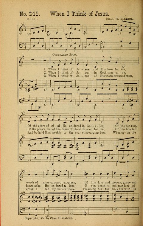 Sing Unto the Lord: A Collection of Sacred Songs page 244