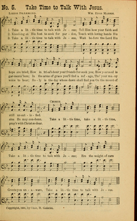 Sing Unto the Lord: A Collection of Sacred Songs page 5