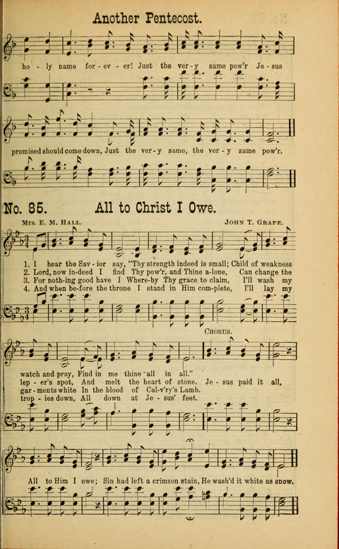 Sing Unto the Lord: A Collection of Sacred Songs page 85