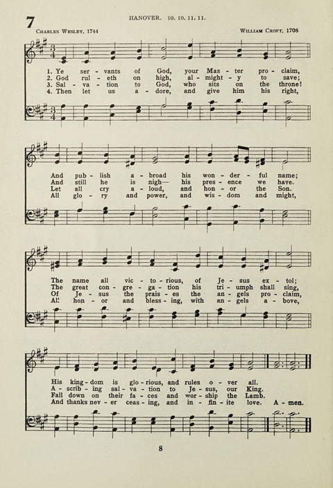 Student Volunteer Hymnal: Student Volunteer Movement for Foreign Missions, Indianapolis Convention, 1923-24 page 4