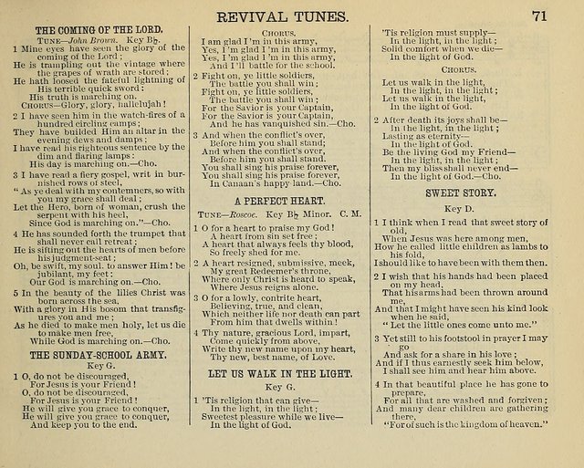 The Song Victor for the Sunday School and Public School Use page 71