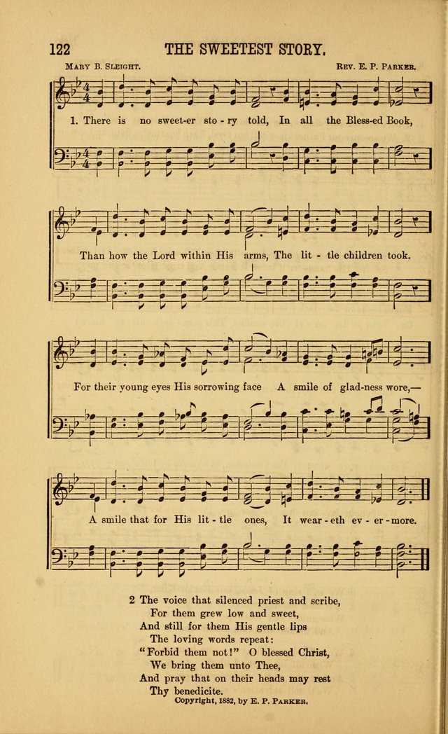 Singing on the Way: a collection of hymns and tunes for Sunday schools, social worship and congregations page 122