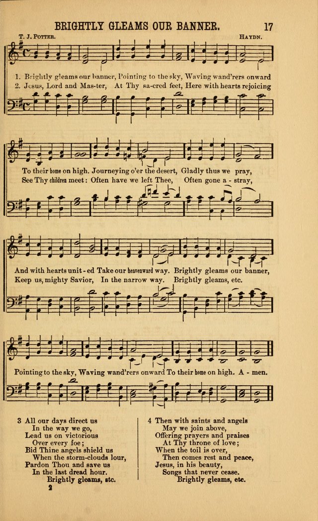 Singing on the Way: a collection of hymns and tunes for Sunday schools, social worship and congregations page 17