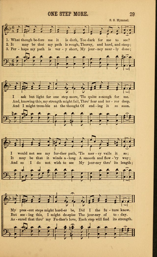 Singing on the Way: a collection of hymns and tunes for Sunday schools, social worship and congregations page 29